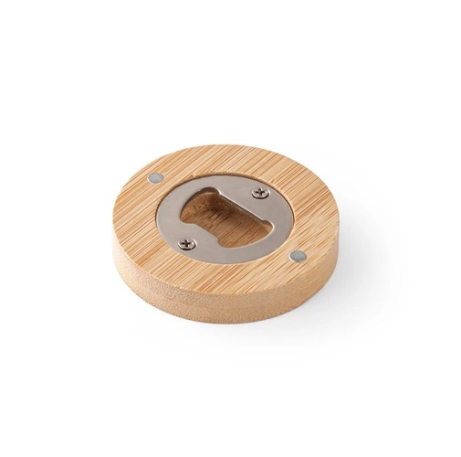 AMCHUR. Posavasos de bambú con desencapsulador