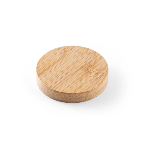 AMCHUR. Posavasos de bambú con desencapsulador