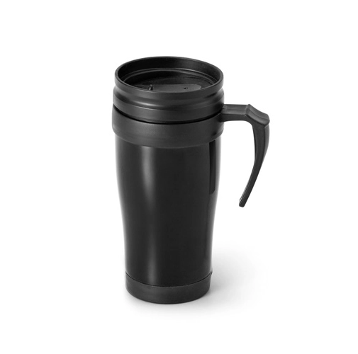 black LIVE. Taza de viaje 420 mL