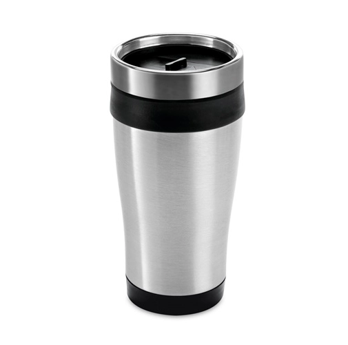 black BATUM. Taza de viaje de 420 mL