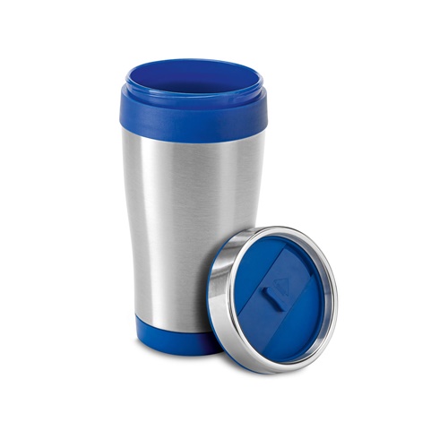 azul royal BATUM. Taza de viaje de 420 mL