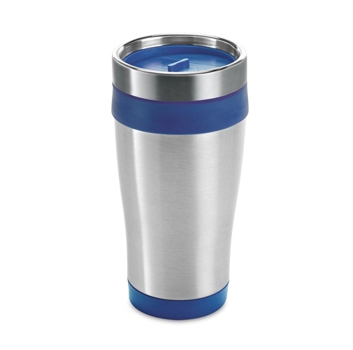 azul royal BATUM. Taza de viaje de 420 mL