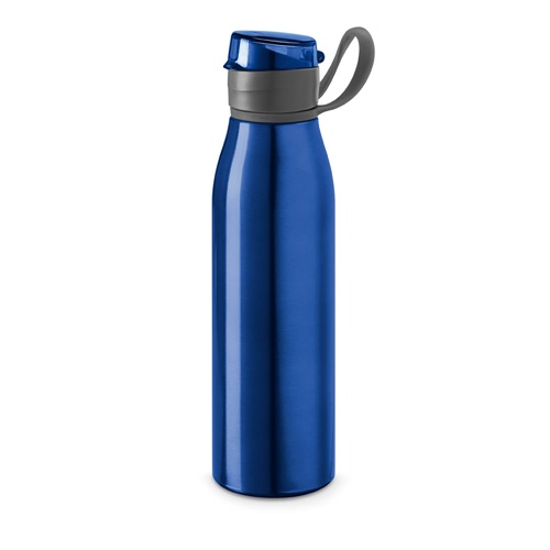 azul royal KORVER. Botella deportiva de 650 mL