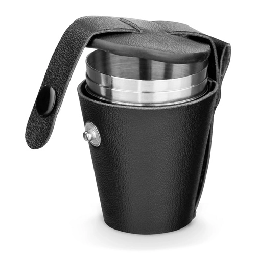 cromado HIMALAYAS. Juego de 4 vasos de 25 mL