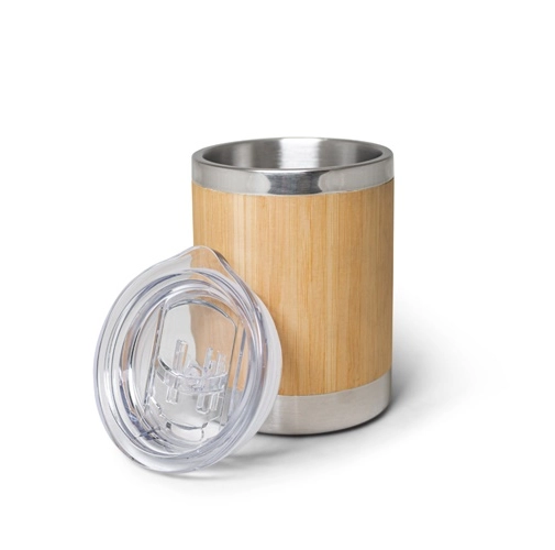 LYCKA. Vaso de bambú 350 mL