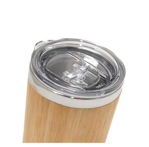 LYCKA. Vaso de bambú 350 mL