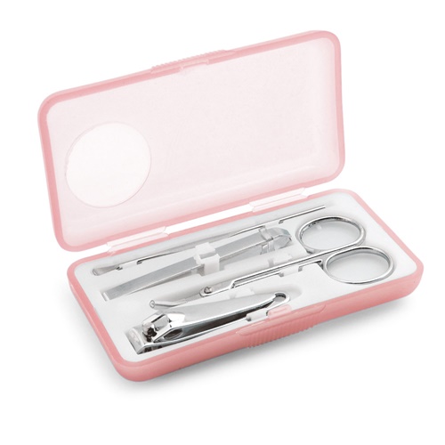 rosa claro NADIA. Set de manicura