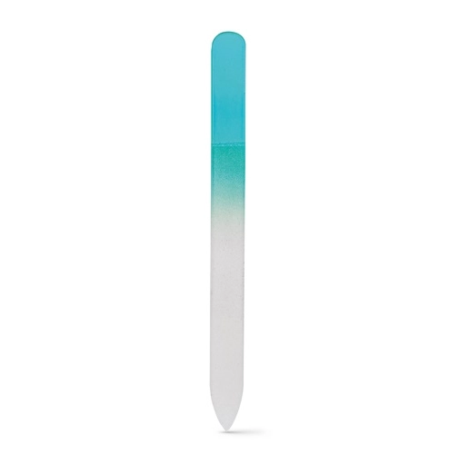 azul claro RASPERA. Lima de cristal