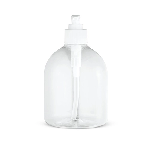 REFLASK 500. Frasco con dosificador fabricado en PET y PP, 500 mL