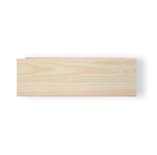 natural oscuro BOXIE WOOD L. Caja de madera L