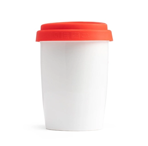 red HAZARD. Taza de viaje