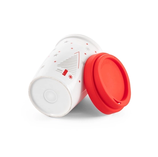 red HAZARD. Taza de viaje