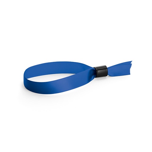 azul royal SECCUR. Brazalete de raso a prueba de manipulaciones