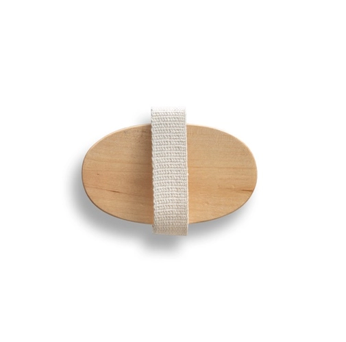 DOWNEY. Cepillo de masaje de baño de madera