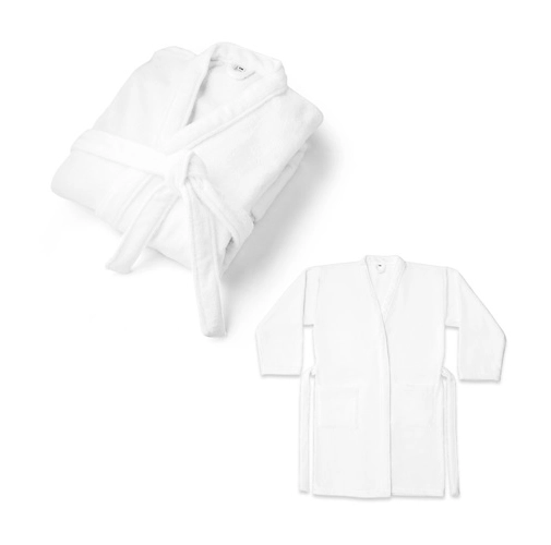 RUFFALO. AlAlbornoz (350 g/m²) confeccionado en algodón (82%) y algodón reciclado (18%)