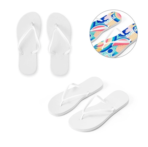 BALI L / XL. Pantuflas con suela sublimable totalmente personalizables