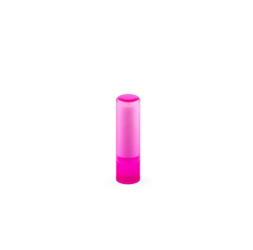 pink JOLIE VEGAN. Bálsamo labial vegano, en ABS reciclado (100% rABS) y PP, con aroma de vainilla