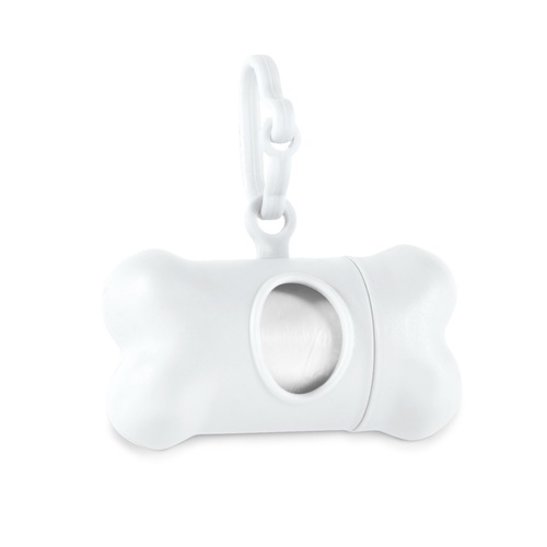 white TROTTE. Dispensador de bolsas de aseo