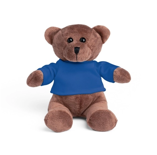 azul royal BEAR. Peluche