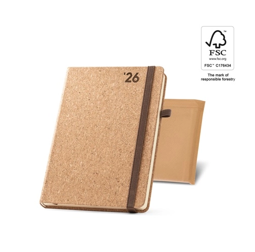 POMAR A5. Agenda de corcho