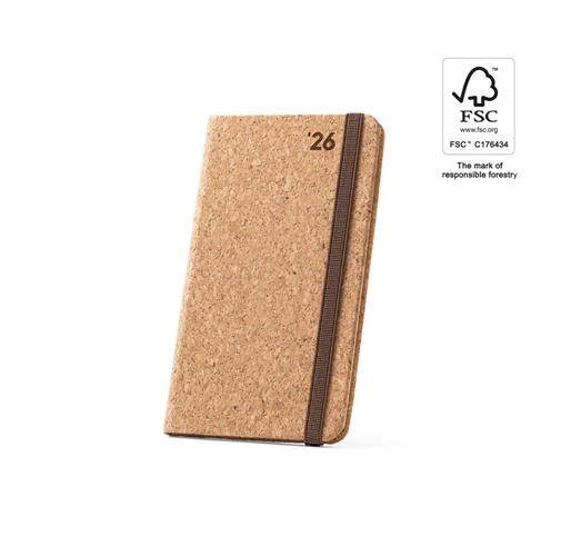 POMAR POCKET. Agenda de corcho