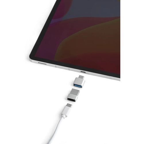 MINSKY. Set de 2 adaptadores USB-A / USB-C de aluminio