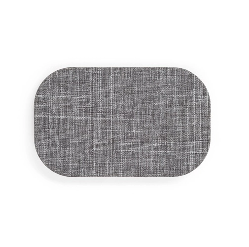 gray RENEWAL CHARGER. Cargador inalámbrico superrápido de 15W, fabricado en PET reciclado (100% rPET)