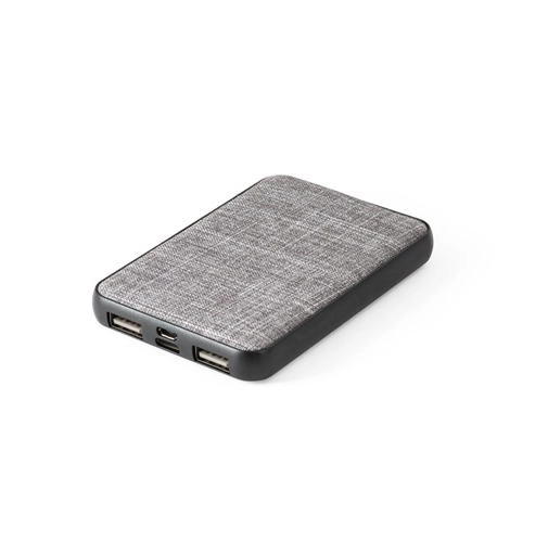 RENEWAL BATTERY. Power bank 5\'000 mAh, fabricado en PET reciclado (100% rPET)