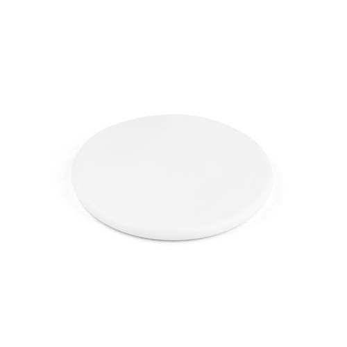 white SOVERY. Cargador inalámbrico superrápido de 10W, fabricado en ABS reciclado (100% rABS)