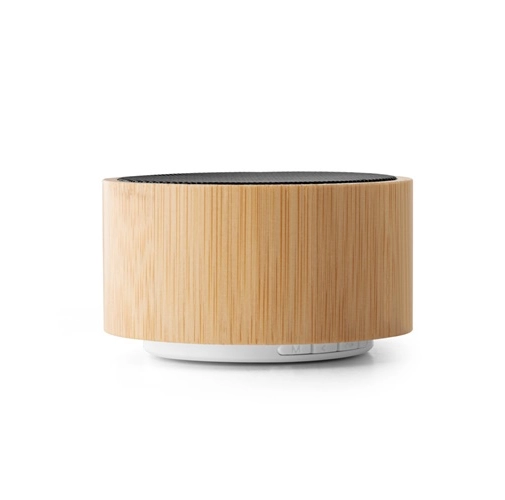 natural ARBER. Altavoz portátil de 3W con 2h de autonomía, fabricado en bambú y ABS