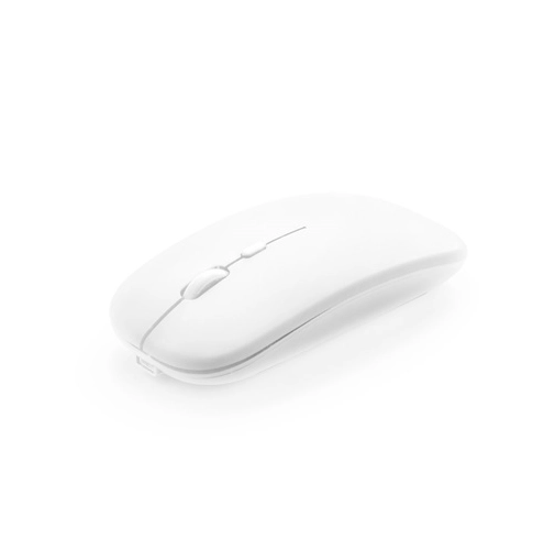 KHAN. Ratón inalámbrico con batería de 500mAh, fabricado en ABS reciclado (100% rABS)