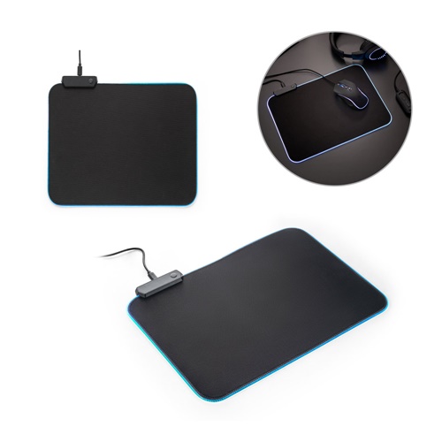 THORNE MOUSEPAD RGB. Alfombrilla para ratón con base de goma