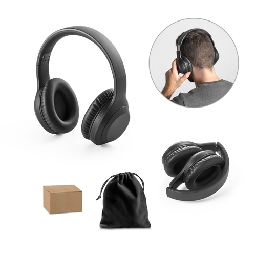 BETTENCOURT. Auriculares inalámbricos plegables en 59% rABS con ANC