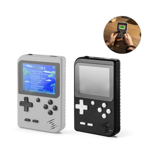 BOWSER. CONSOLA DE JUEGOS PORTÁTIL CON 256 JUEGOS CLÁSICOS