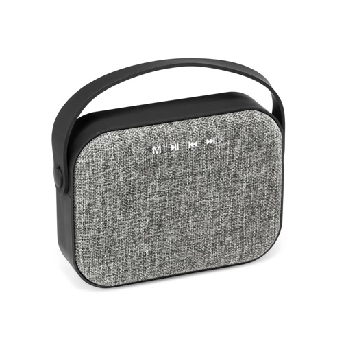 gray TEDS. Altavoz portátil de 6W con 4h de autonomía, fabricado en ABS