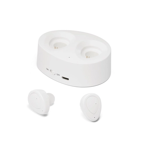 white CHARGAFF. Auriculares inalámbricos