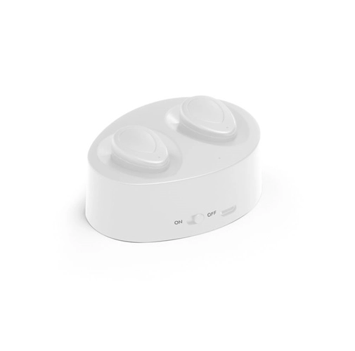 white CHARGAFF. Auriculares inalámbricos