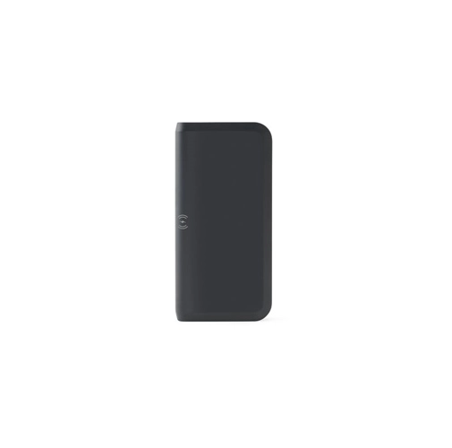 black BECKER 10. Batería externa de 10 000 mAh en ABS reciclado (100 % rABS) con cargador inalámbrico ultrarrápido de 15 W