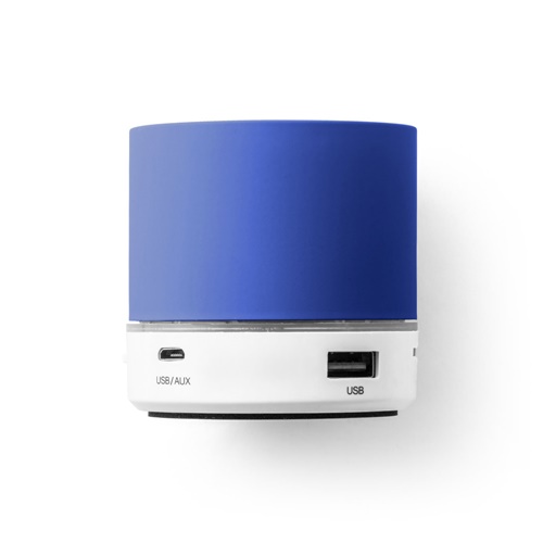 azul royal PEREY. Altavoz portátil con micrófono