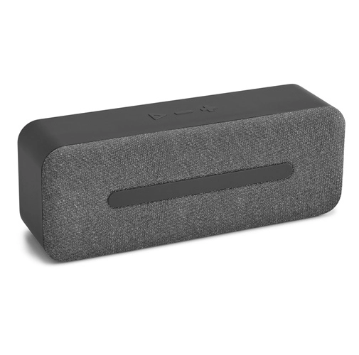 gris oscuro THUNDER. Altavoz portátil con micrófono