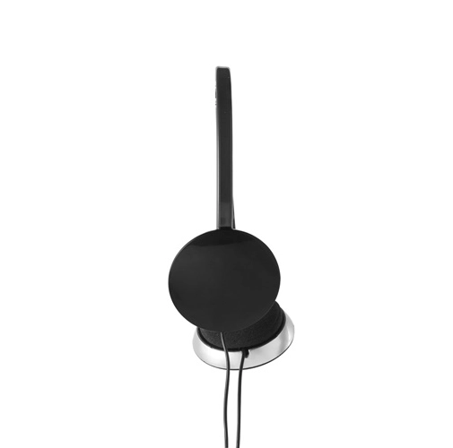 black VOLTA. Auriculares con cable ABS de 1.2m