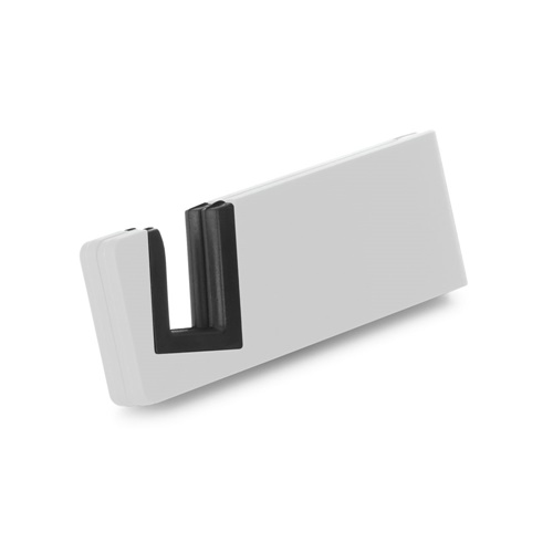 white HOOKE. Soporte para móvil, fabricados en ABS y TPR