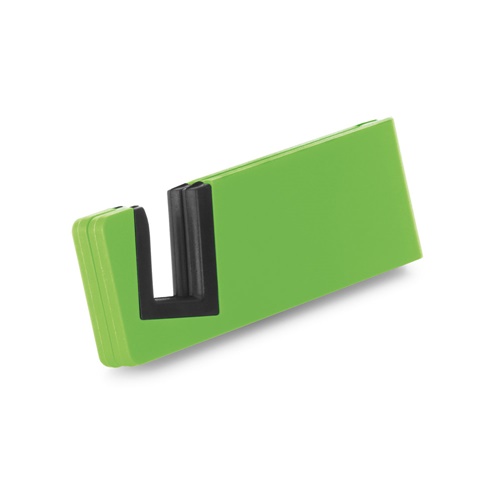 verde claro HOOKE. Soporte para móvil, fabricados en ABS y TPR
