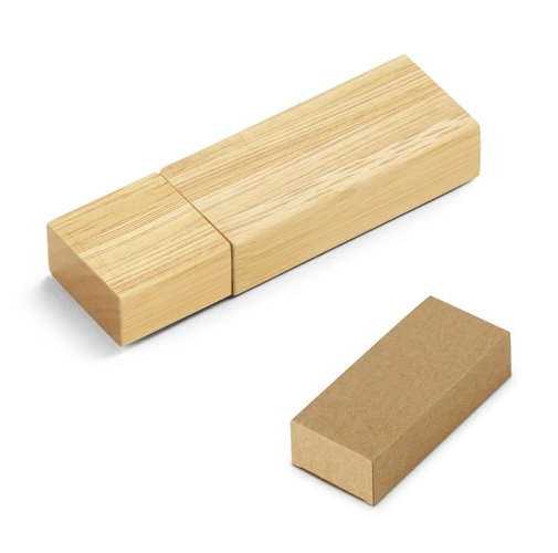 VENTER 8GB. Memoria USB de 8GB, fabricado en bambú