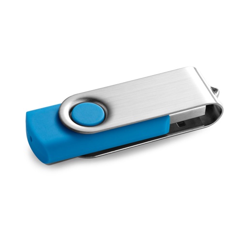 azul claro CLAUDIUS 8GB. Pen Drive, USB de 8 GB
