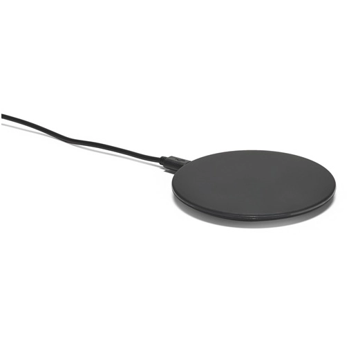 black BURNELL. Cargador inalámbrico superrápido de 10W, fabricado en ABS