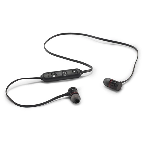 black OTTO. Auriculares magnéticos inalámbricos, con 3 horas de autonomía en ABS reciclado (100% rABS)