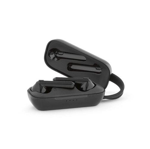 black BOSON. Auriculares inalámbricos ABS con 3 horas de autonomía