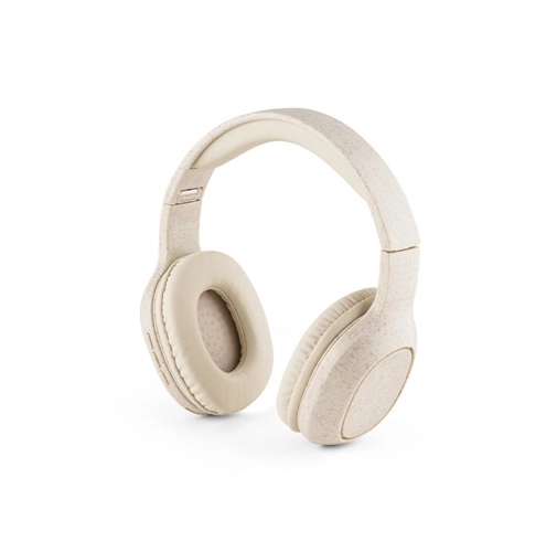 FEYNMAN. Auriculares inalámbricos plegables con 4h de autonomía, fabricados con paja de trigo y ABS