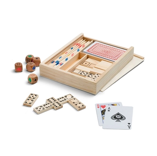 PLAYTIME. Set de juegos 4 en 1